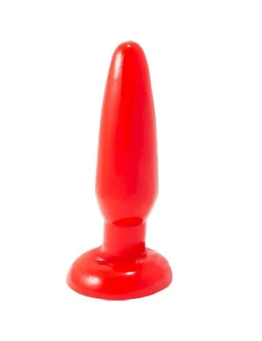 BAILE - PLUG ANAL PEQUENO VERMELHO 15 CM