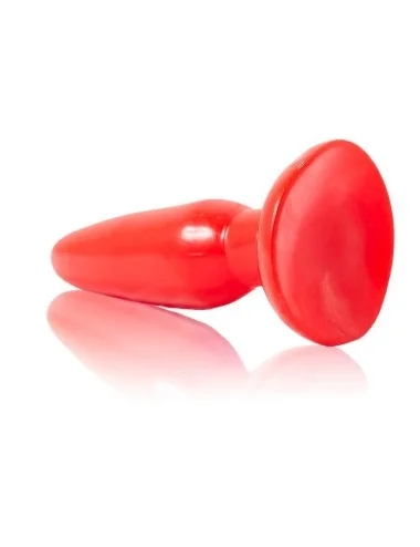 BAILE - PLUG ANAL PEQUENO VERMELHO 15 CM