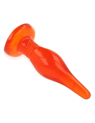 BAILE - PLUG ANAL SOFT TOUCH VERMELHO 14.2 CM
