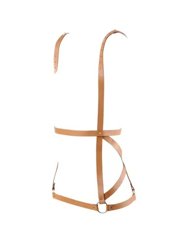 BIJOUX - INDISCRETS MAZE HARNESS FORMA DE VESTIDO - MARROM
