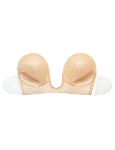 BYE-BRA - SUTI SEM ALAS EN U BEIGE COPO D