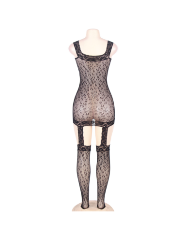 QUEEN LINGERIE - BODYSTOCKING ESTILO LEOPARDO S/L