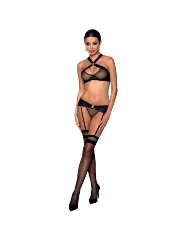 PASSION - CONJUNTO DE COURO ECOLÓGICO AMANDA S/M