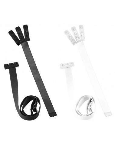 BYE-BRA - ADAPTADOR SUTI ABRIR VOLTA PRETO & BLANCO