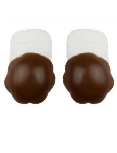 BYE-BRA - REALADOR PEITO PUSH-UP SILICONE MARROM TAMANHO XL