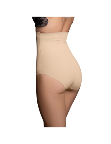 BYE-BRA - CINTO SEM EMENDA ESTILO PANTIES BEIGE TAMANHO L