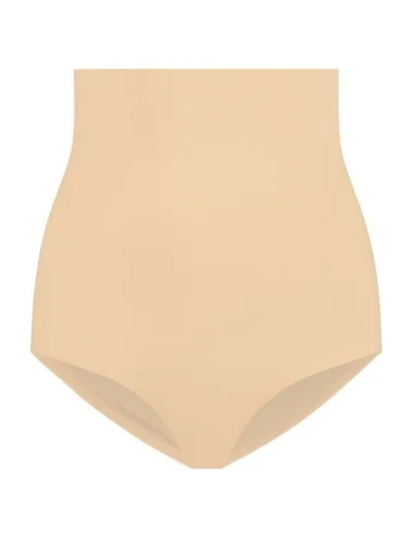 BYE-BRA - CINTO SEM EMENDA ESTILO PANTIES BEIGE TAMANHO XXL