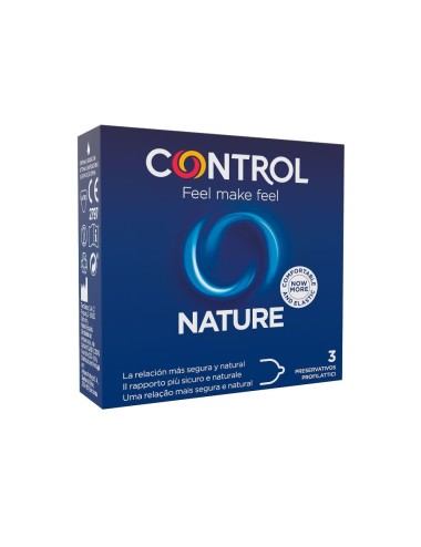 CONTROL - ADAPTA NATURE PRESERVATIVOS 3 UNIDADES
