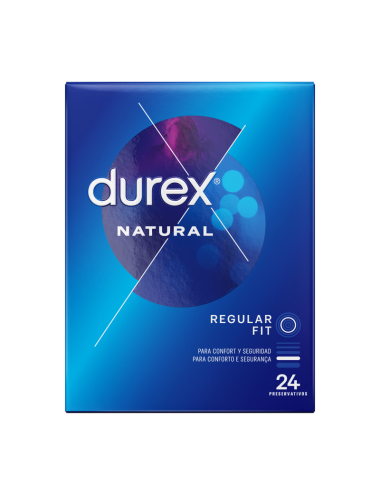DUREX - NATURAL PLUS 24 UNIDADES