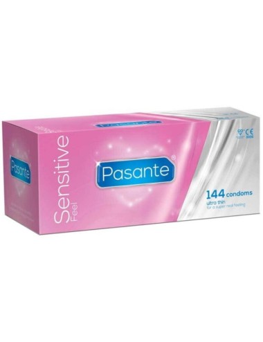 PASANTE - DE PRESERVATIVOS ULTRAFINOS SENSÍVEIS 144 UNIDADES