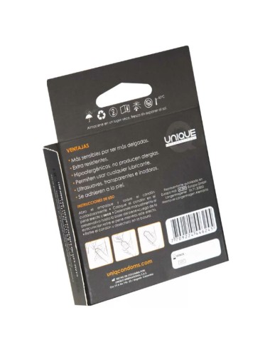 UNIQ - CLASSIC SEM LÁTEX PRESERVATIVOS 3 UNIDADES