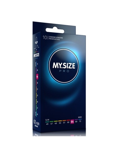 MY SIZE - PRO PRESERVATIVOS 64 MM 10 UNIDADES