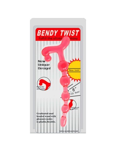 BAILE - BOLAS ANAIS VERMELHAS BENDY TWIST