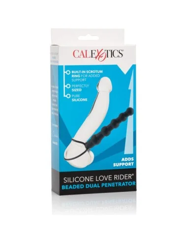 CALEXOTICS - BEADED DUPLO PENETRADOR PRETO
