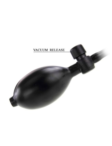 BAILE - DILDO VIBRANTE E INFLVEL REALISTA 18.8 CM