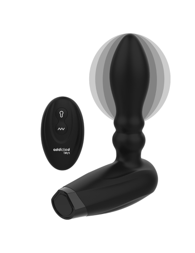 ADDICTED TOYS - PLUGUE DE CONTROLE REMOTO INFLVEL - 10 MODOS DE VIBRAO