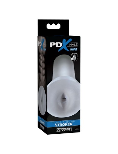 PDX MALE - BOMBA E STROKER DE DUMP - CLEAR