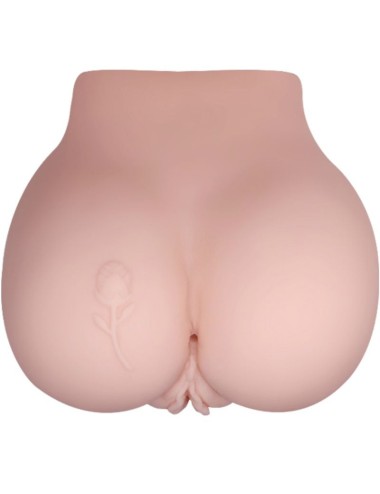 CRAZY BULL - VAGINA E NUS COM TATUAGEM REALÍSTICA COM VIBRAO