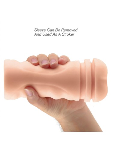 EXTREME TOYZ - PIPEDREAM MEGA GRIP VAGINA MASTURBADOR VIBRADOR