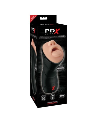 PDX ELITE - GARGANTA PROFUNDA VIBRADOR STROKER