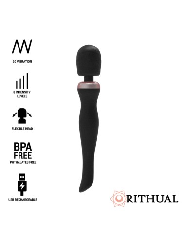 RITHUAL - PODEROSA VARINHA AKASHA RECARREGVEL 2.0 PRETA