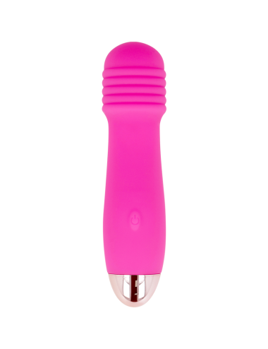 DOLCE VITA - VIBRADOR RECARREGÁVEL DE TRÊS VELOCIDADES PINK 7