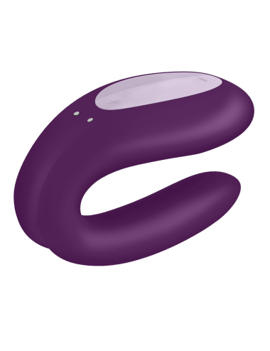 SATISFYER - DOUBLE JOY CON APP ROXO