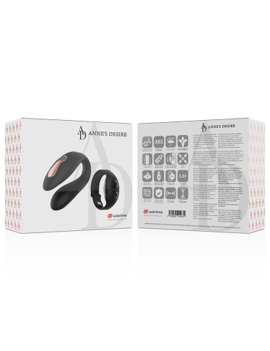 ANNE'S DESIRE - DUAL PLEASURE TECNOLOG UM WATCHME PRETO