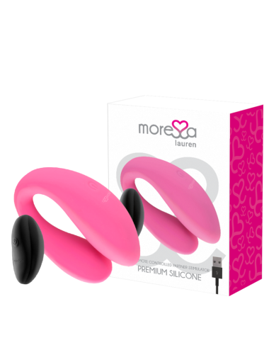 MORESSA - ESTIMULADOR DE CONTROLE REMOTO LAUREN PARA CASAIS