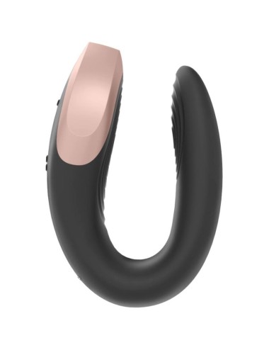 SATISFYER - VIBRADOR DOUBLE LOVE LUXURY PARTNER PRETO
