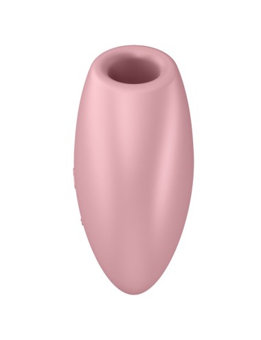 SATISFYER - CUTIE HEART ESTIMULADOR DE PULSO E VIBRADOR ROSA