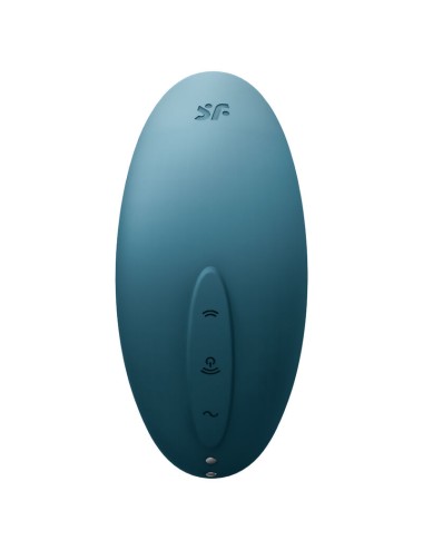 SATISFYER - ESTIMULADOR E VIBRADOR DE PULSO DE AR VULVA LOVER 2 AZUL
