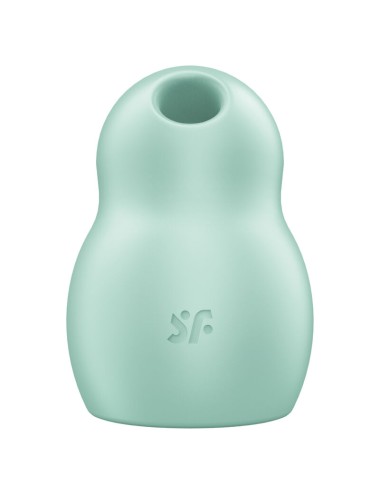 SATISFYER - PRO TO GO 1 ESTIMULADOR E VIBRADOR DE PULSO DE AR DUPLO VERDE