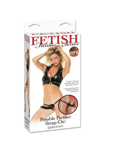 FETISH FANTASY SERIES - POSVEL PARCEIRO STRAP-ON