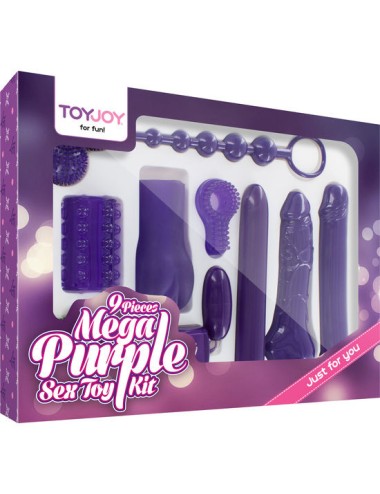 TOYJOY - SÓ PARA VOCÊ KIT DE BRINQUEDOS SEXUAIS MEGA ROXO