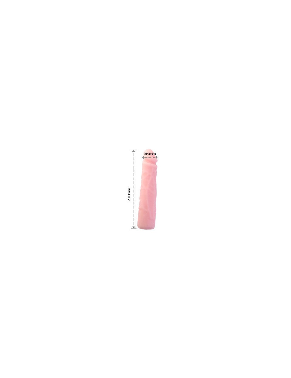 BAILE - DILDO DE SILICONE REALÍSTICO COM TOQUE DE PELE 23 CM BAILE - DILDO DE SILICONE REALÍSTICO COM TOQUE DE PELE 23 CM