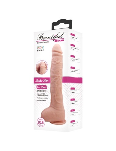 BAILE - VIBRADOR REALISTA FLEXÍVEL