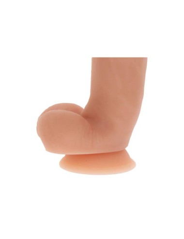 GET REAL - DILDO DE SILICONE 18 CM W BOLAS PELE