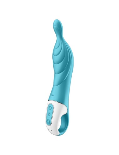 SATISFYER - VIBRADOR AMAZING 2 ASPOT TURQUESA