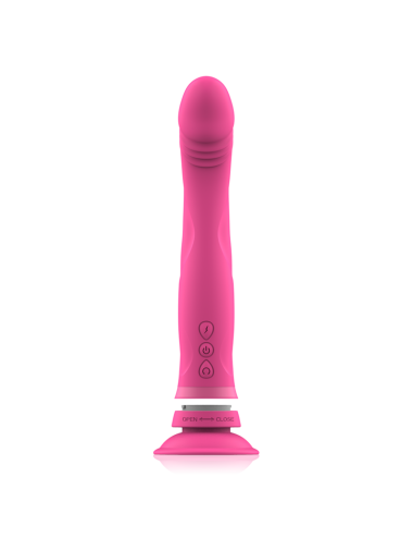 INTENSE - MICHELANGELO ROSA VIBRADOR DE SILICONE DILDO