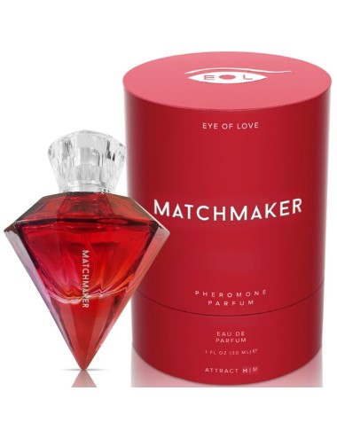 OLHO DE AMOR - MATCHMAKER RED DIAMOND FEROMONE PERFUME ATRAIR ELE 30 ML