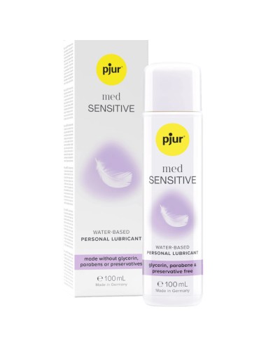 PJUR - MED SENSITIVE GLIDE LUBRIFICANTE BASE DE GUA 100 ML
