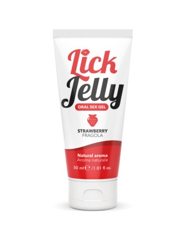 INTIMATELINE - LUBRIFICANTE LICK JELLY MORANGO 50 ML