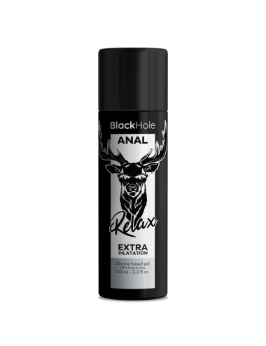 BLACK HOLE - GEL BASE DE SILICONE DILATAÇÃO ANAL 100 ML