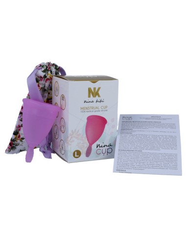 NINA KIKÍ - COPO MENSTRUAL ROXO - TAMANHO L