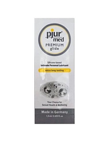 PJUR - LUBRIFICANTE DE SILICONE MED 1.5 ML