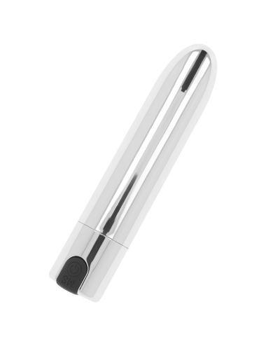 OHMAMA - BALA VIBRANTE PRATA 9,5 CM