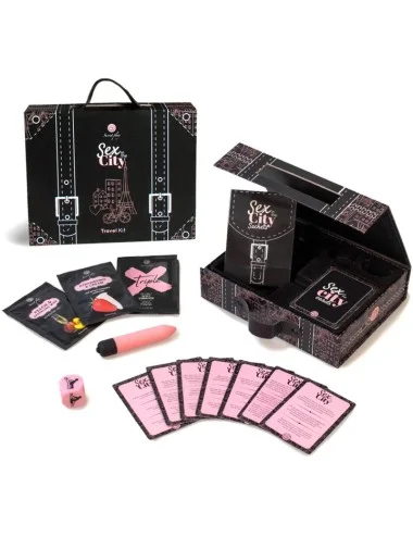 SECRETPLAY - KIT DE VIAGEM SEXO NA CIDADE (ES/EN/DE/FR/NL/PT)