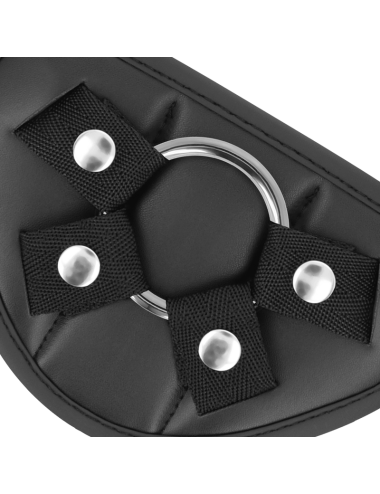 FETISH SUBMISSIVE CYBER STRAP - ARNÊS COM TECNOLOGIA DILDO WATCHME L DE CONTROLE REMOTO