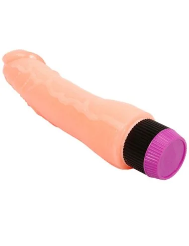 BAILE - VIBRADOR REALISTA FLEXÍVEL NATURAL 24 CM